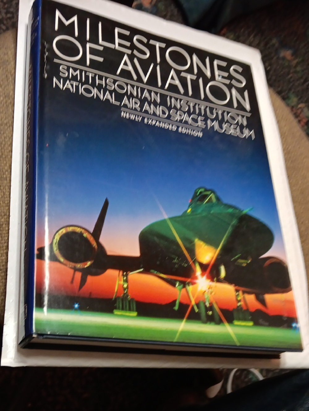 Milestones of Aviation Hardcover Coffee Table Book - Blue/Green Cover